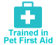 Trained in Pet First Aid